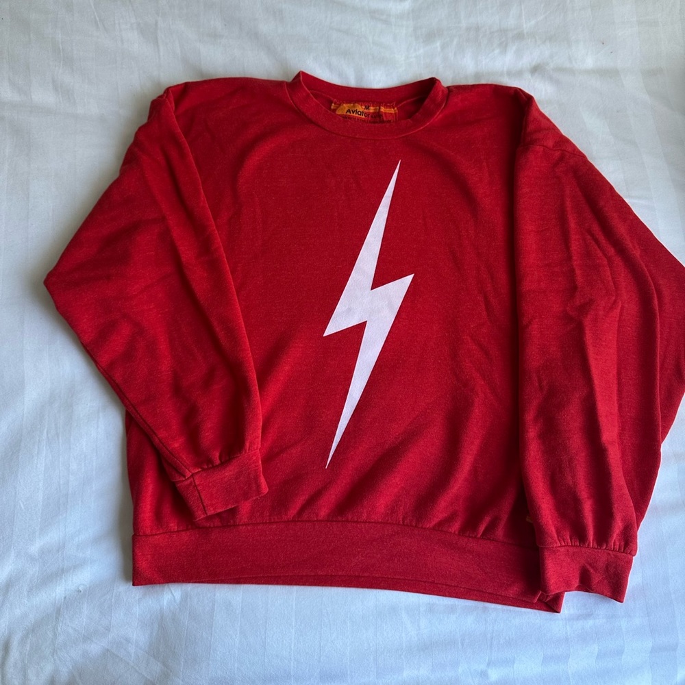 AVIATOR NATION RED LIGHTNING CREW